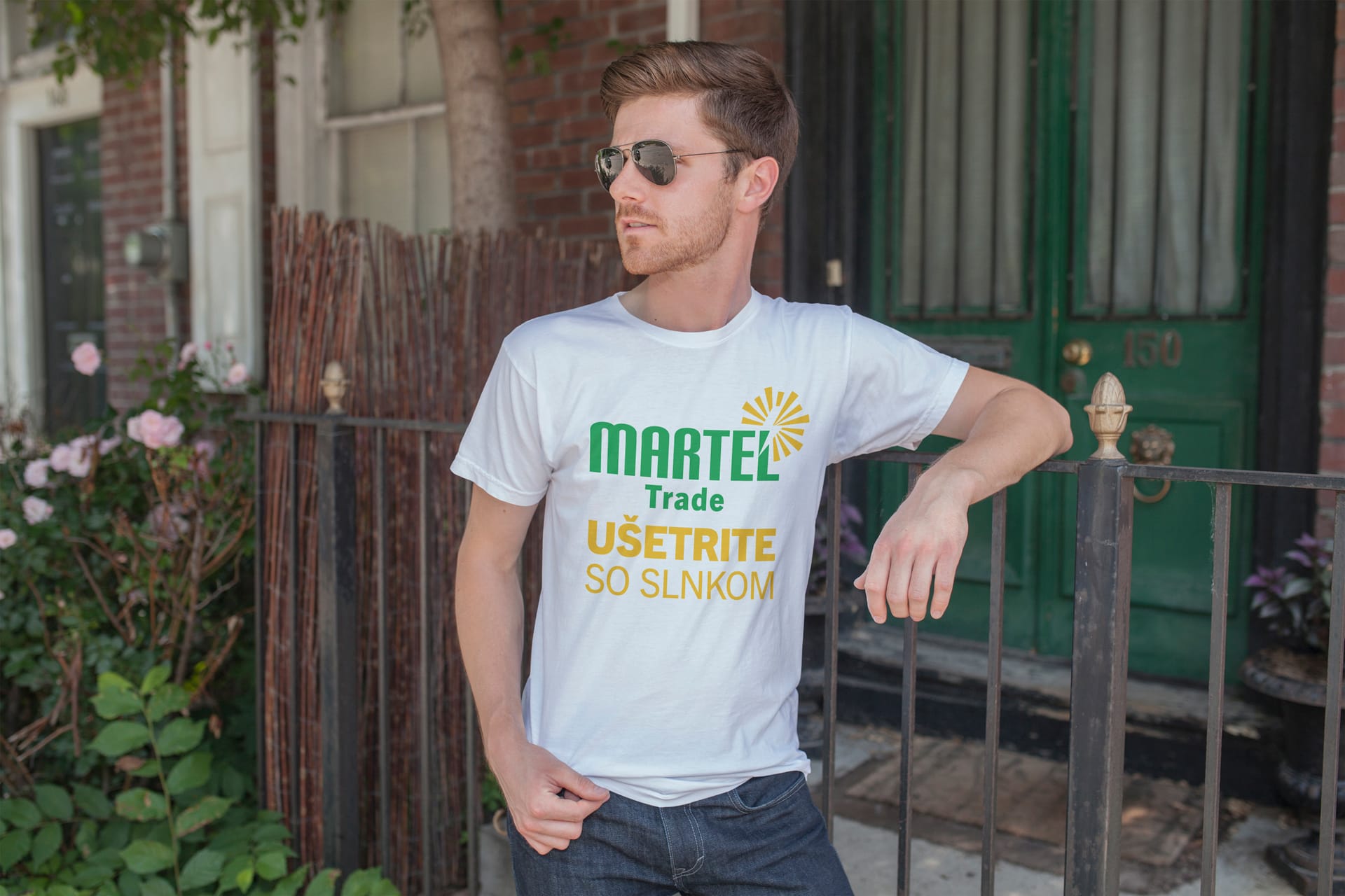 Potlač trička Martel Trade